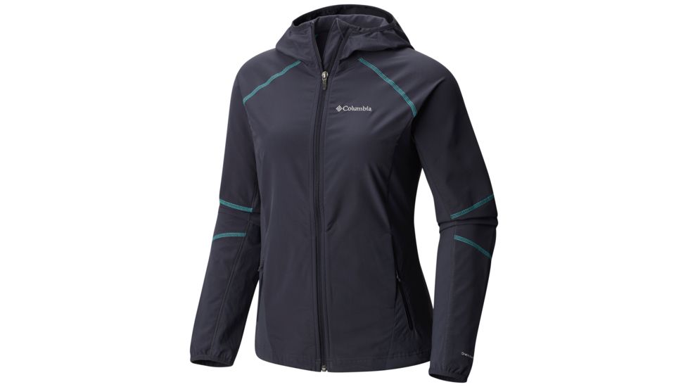 Columbia SWEET AS Softshell Hoodie - Women's-India Ink-X-Small