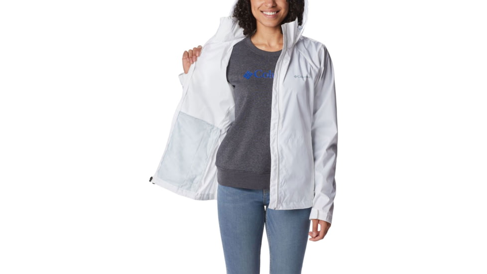 Columbia Switchback III Jacket, White, Extra Small - Womens, 1771961100-XS