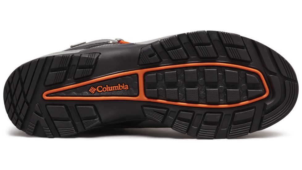 Columbia Table Rock Outdry Hiking Shoes - Men's, Ti Grey Steel/Tangy Orange, Medium, 10, 1790981033-10