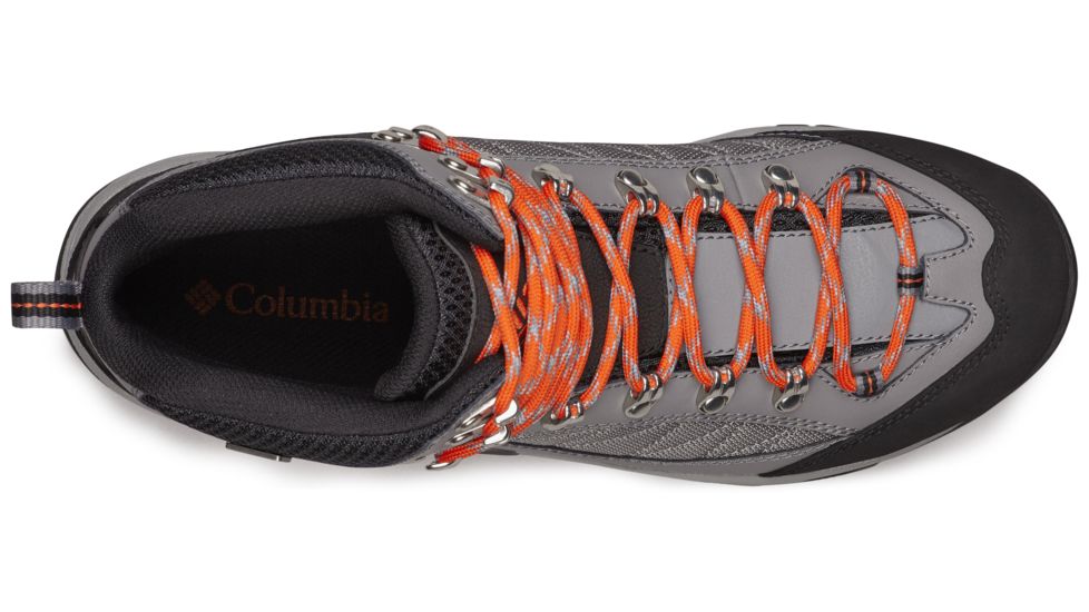 Columbia Table Rock Outdry Hiking Shoes - Men's, Ti Grey Steel/Tangy Orange, Medium, 10, 1790981033-10