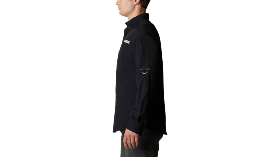 Columbia Tamiami II Long Sleeve Shirt - Mens, Black, Extra Small, 128606-010-XS