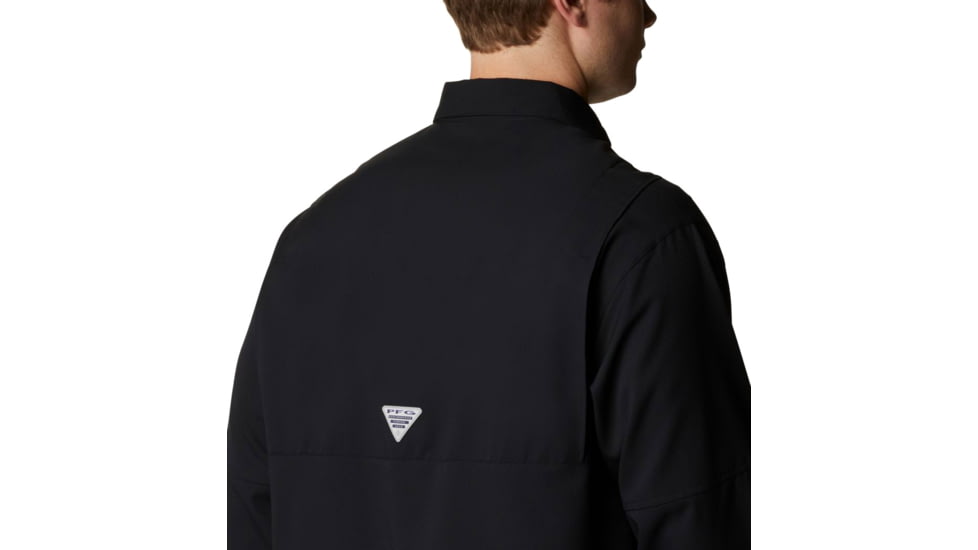 Columbia Tamiami II Long Sleeve Shirt - Mens, Black, Extra Small, 128606-010-XS