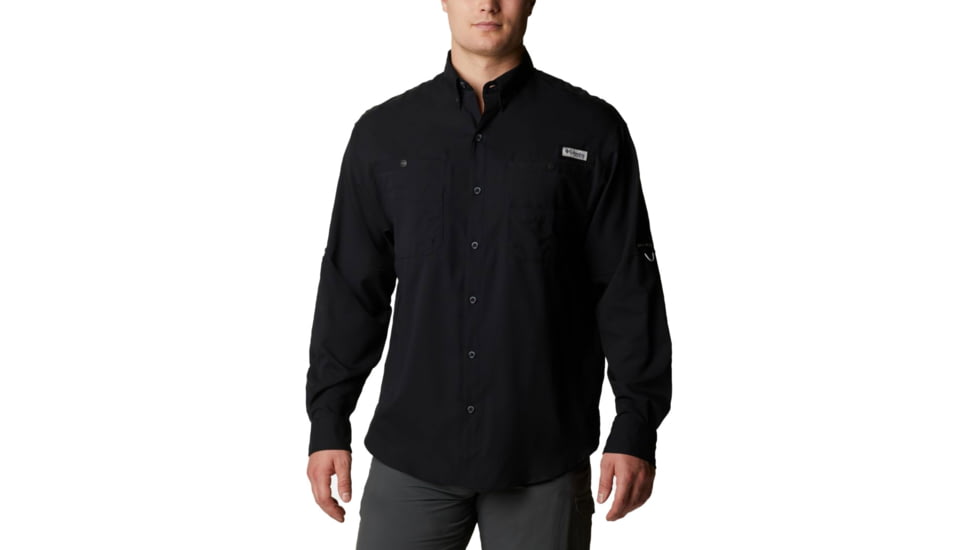 Columbia Tamiami II Long Sleeve Shirt - Mens, Black, 2XL, 1286061010BlackXXL