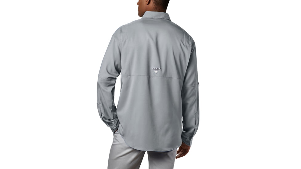 Columbia Tamiami II Long Sleeve Shirt - Mens, Cool Grey, 6X, 128606-019-6X