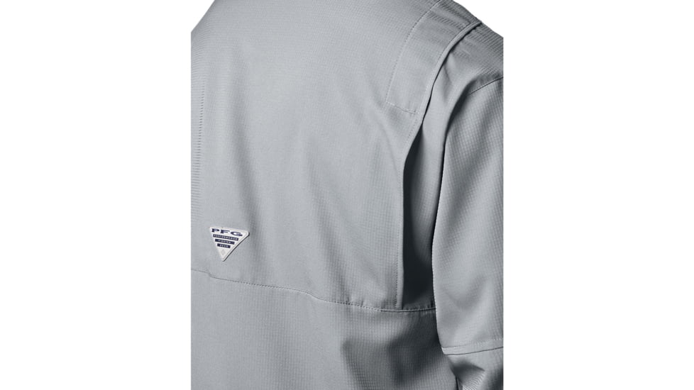 Columbia Tamiami II Long Sleeve Shirt - Mens, Cool Grey, 6X, 128606-019-6X