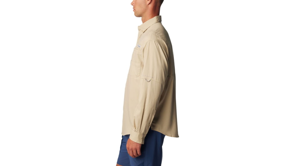 Columbia Tamiami II Long Sleeve Shirt - Mens, Fossil, Extra Small, 128606-160-XS