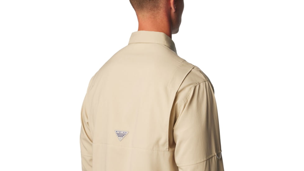 Columbia Tamiami II Long Sleeve Shirt - Men's, Fossil, Extra Small, 1286061160FossilXS