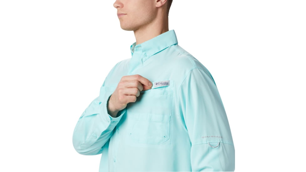 Columbia Tamiami II Long Sleeve Shirt - Men's, Gulf Stream, Extra Small, 1286061499Gulf StreamXS