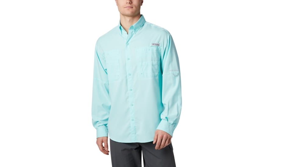 Columbia Tamiami II Long Sleeve Shirt - Mens, Gulf Stream, 2XL, 1286061499Gulf StreamXXL