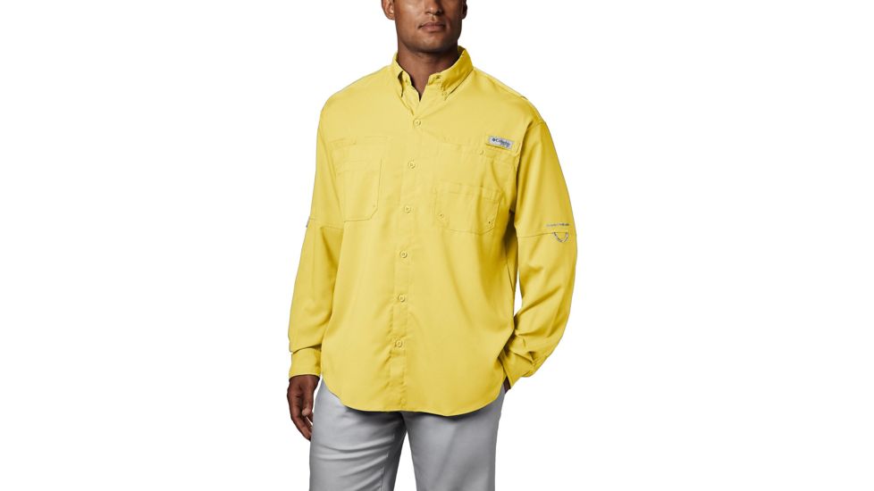 Columbia Tamiami II Long Sleeve Shirt - Men's, Sunlit, 5X, 128606-707-5X