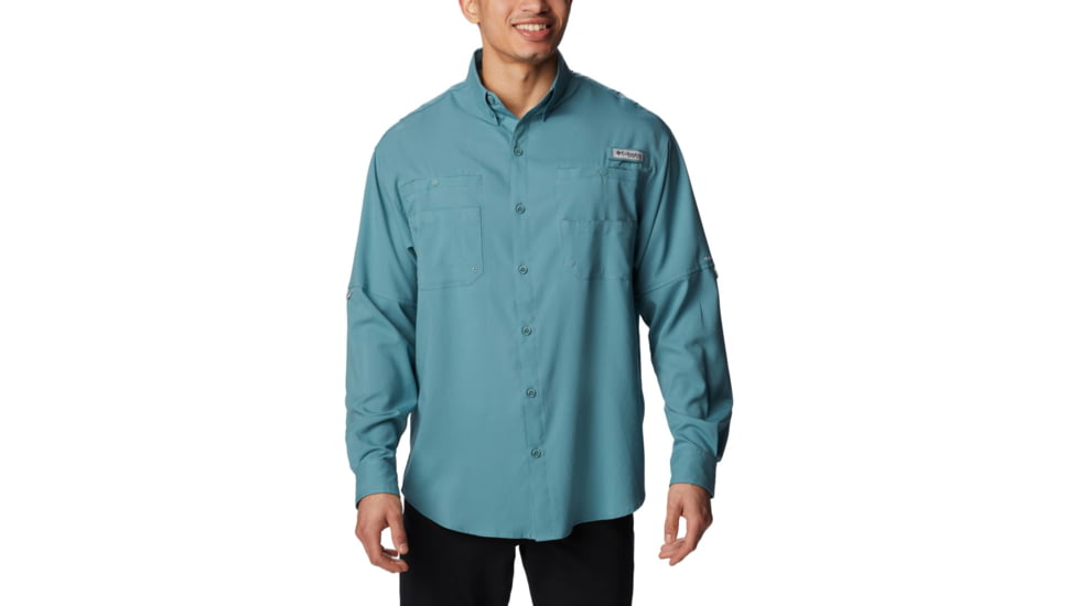 Columbia Tamiami II Long Sleeve Shirt - Mens, Tranquil Teal, Small, 1286061329Tranquil TealS