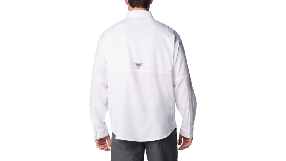 Columbia Tamiami II Long Sleeve Shirt - Mens, White, Extra Small, 128606-100-XS