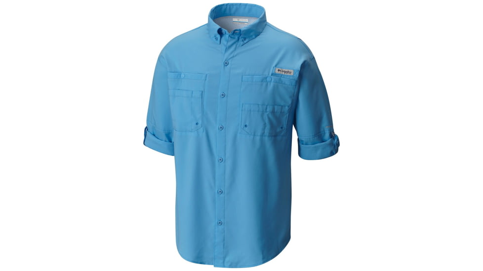 Columbia Tamiami II Long Sleeve Shirt - Mens, Yacht, Extra Small, 128606-475-XS