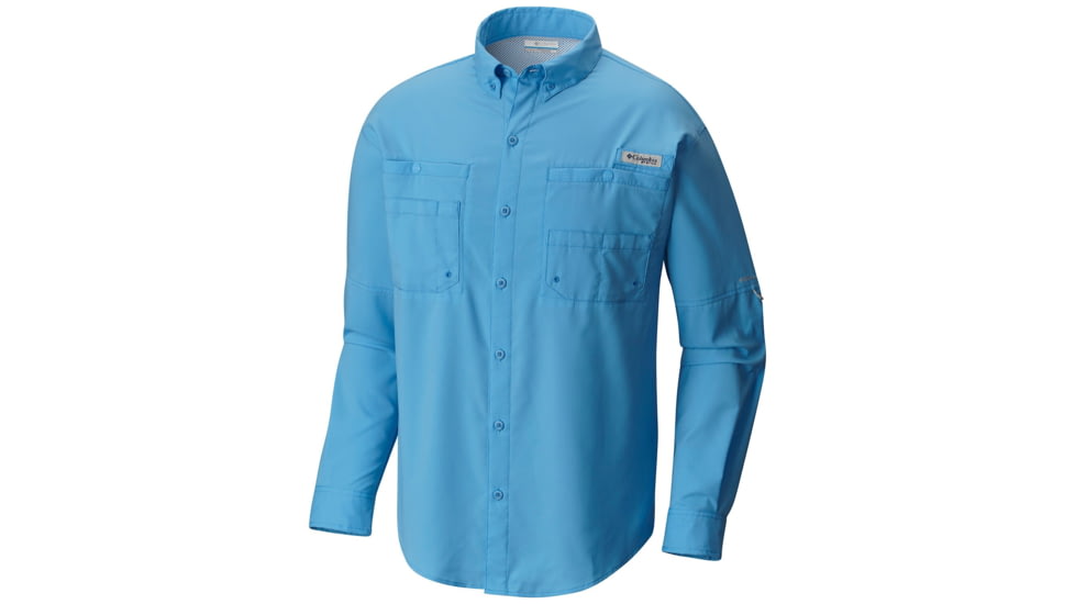 Columbia Tamiami II Long Sleeve Shirt - Men's, Yacht, 5X, 128606-475-5X