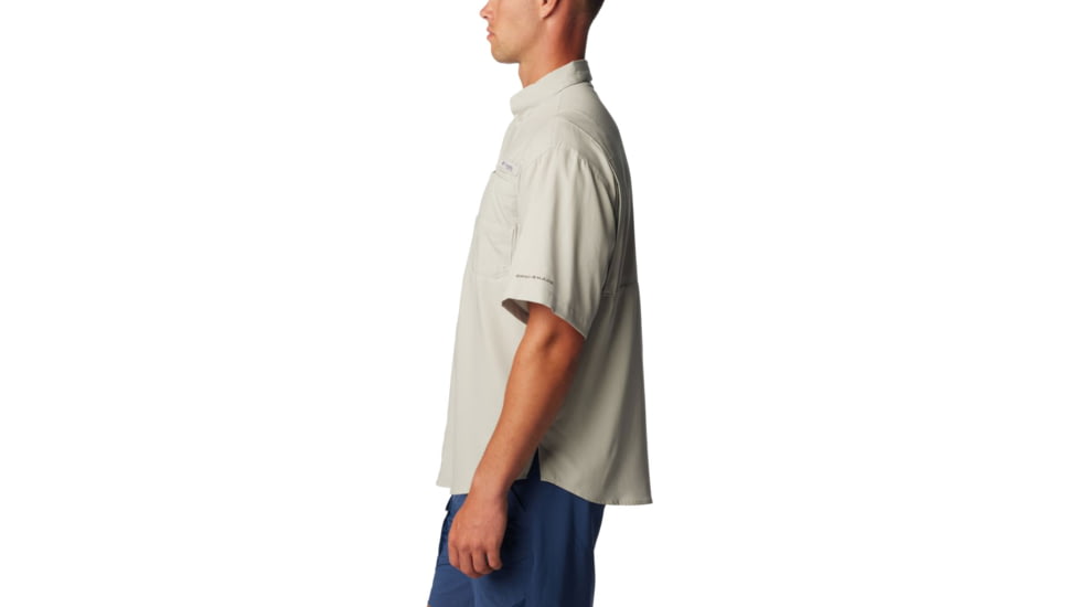 Columbia Tamiami II SS Shirt, Cool Grey, Extra Small - Mens, 1287051019-XS