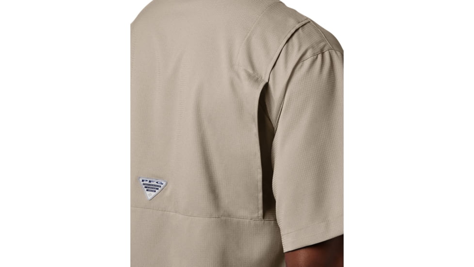 Columbia Tamiami II SS Shirt, Fossil, Extra Small - Mens, 1287051160-XS