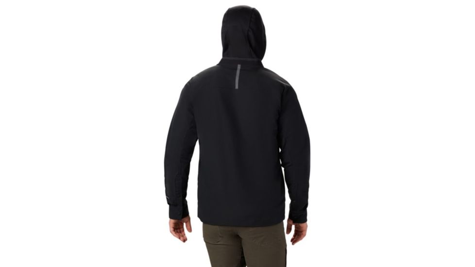 Columbia Tech Trail Shirt Jacket Interchange - Mens, Black, Black Liner, Small, 1867111010-S