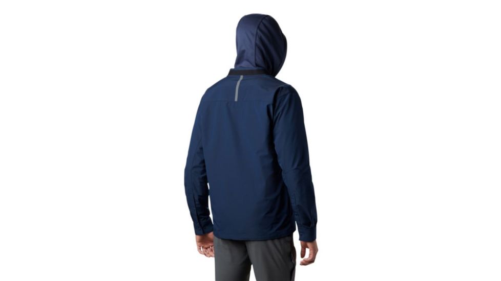Columbia Tech Trail Shirt Jacket Interchange - Mens, Collegiate Navy, Collegiate Navy Liner, Extra Large, 1867111464-XL