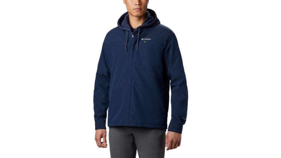 Columbia Tech Trail Shirt Jacket Interchange - Mens, Collegiate Navy, Collegiate Navy Liner, Extra Large, 1867111464-XL