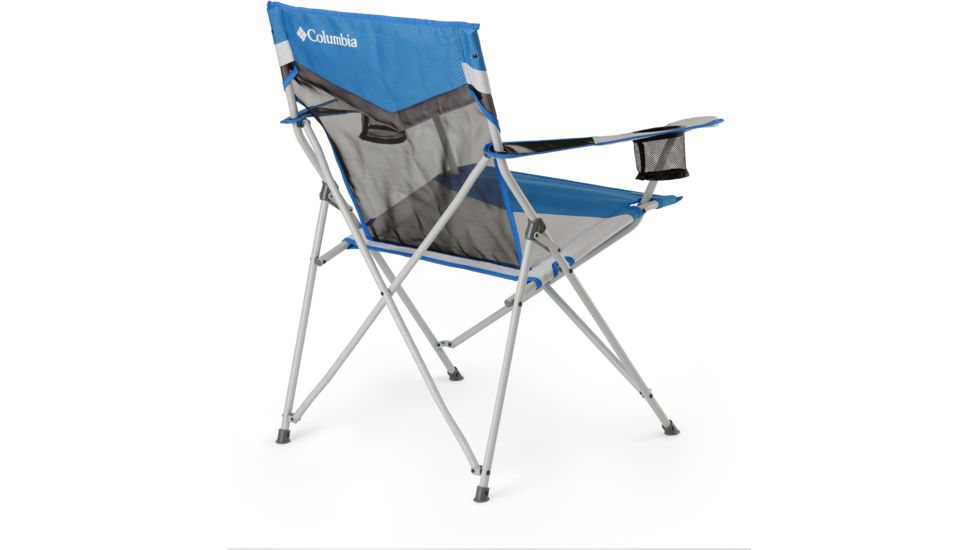 Columbia Tension Chair with Mesh, Blue/Graphite/Gray, 30643