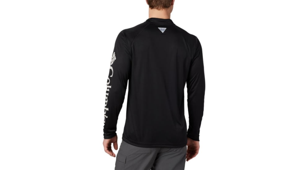 Columbia Terminal Tackle 1/4 Zip Pullover - Mens, Black, Cool Grey Logo, Extra Large, 1756821011-XL
