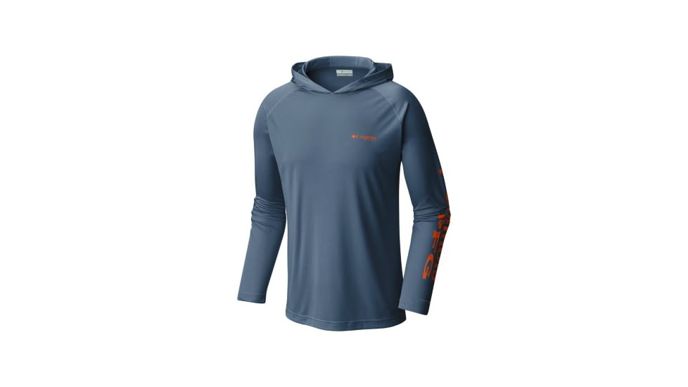 Columbia Terminal Tackle Hoodie - Men's, Sunlit/Purple Lotus Logo, Small, 1536171707-S