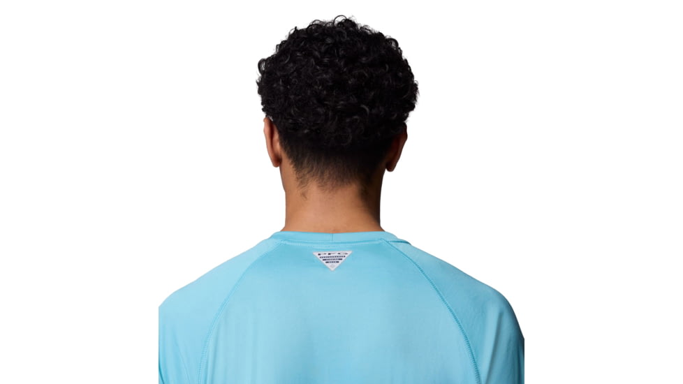 Columbia Terminal Tackle Long Sleeve Shirt - Mens, Vintage Blue/White Logo, Small, 1388261485-485-S