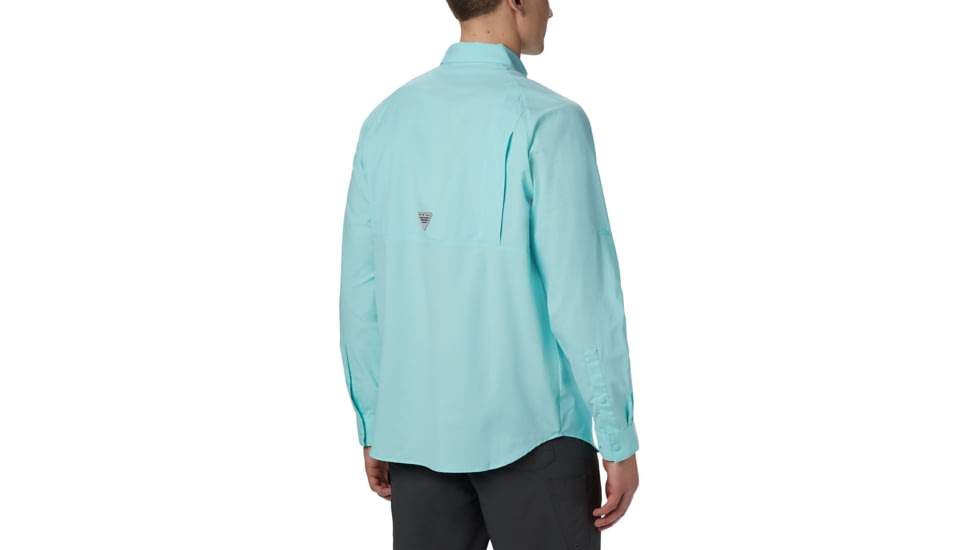 Columbia Terminal Tackle Long Sleeve Woven Shirt - Mens, Gulf Stream, Small, 183151-499-S