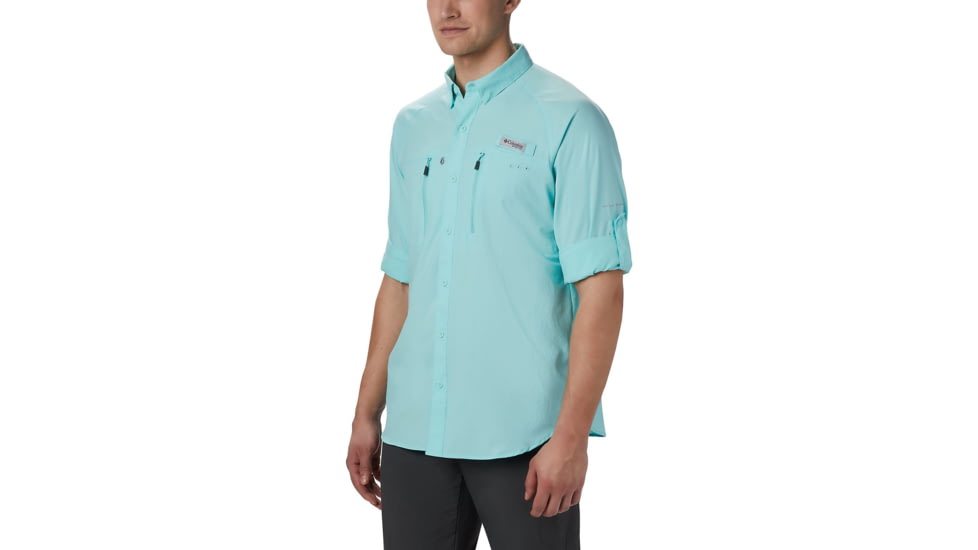 Columbia Terminal Tackle Long Sleeve Woven Shirt - Mens, Gulf Stream, Small, 183151-499-S