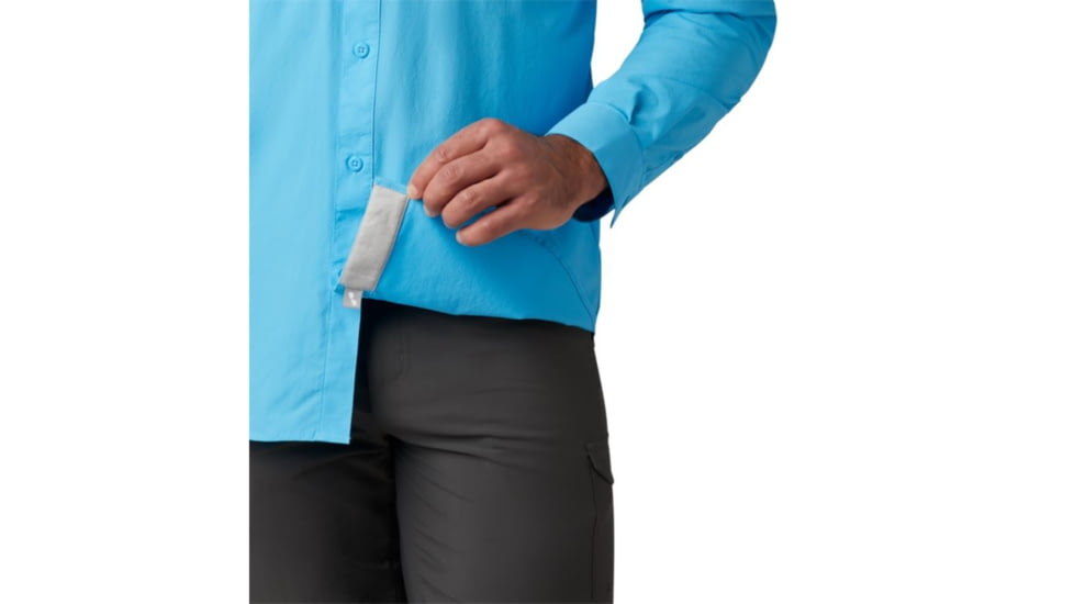 Columbia Terminal Tackle Long Sleeve Woven Shirt - Mens, Riptide, Small, 1831511463-S