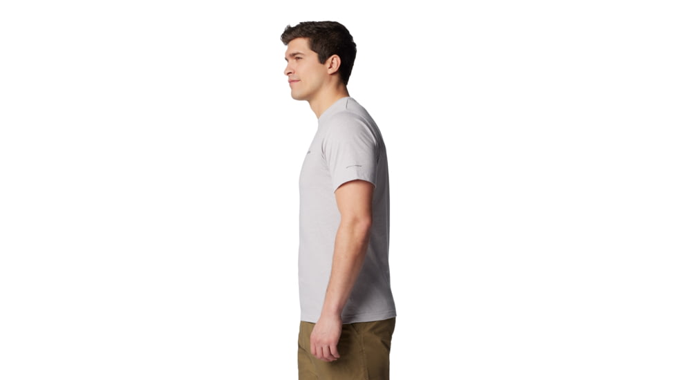 Columbia Thistletown Hills Short Sleeve Shirt - Mens, Grey Heather, Medium, 1990751039ClmbGryHthM, Columbia Grey Heather, M, 1990751-039-M