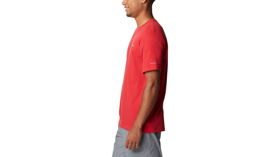 Columbia Thistletown Hills Short Sleeve Shirt - Mens, Mountain Red, Large, 1990751613 Mountain RedL