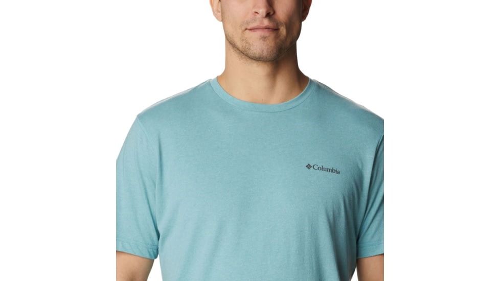 Columbia Thistletown Hills Short Sleeve Shirt - Mens, Shasta Heather, Small, 1990751424Shasta HeatherS