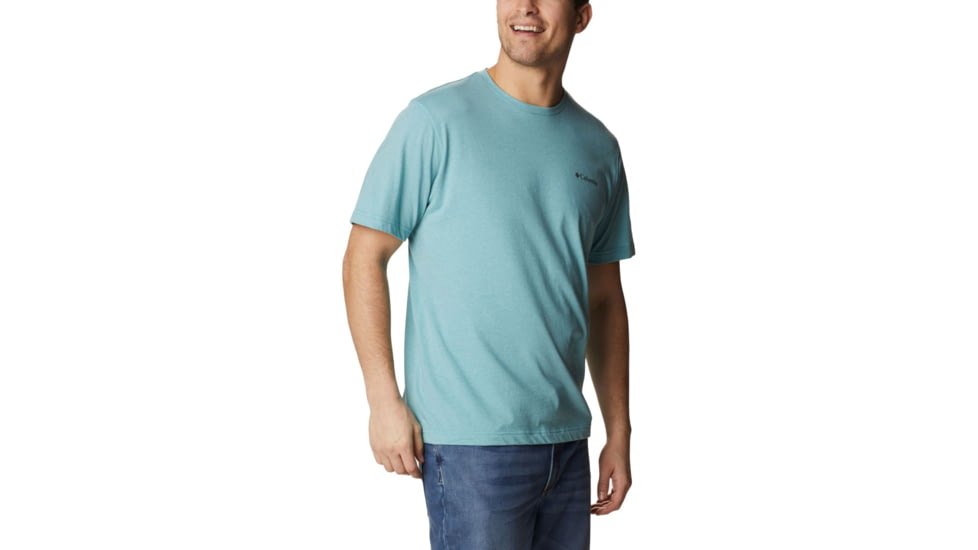 Columbia Thistletown Hills Short Sleeve Shirt - Mens, Shasta Heather, Small, 1990751424Shasta HeatherS