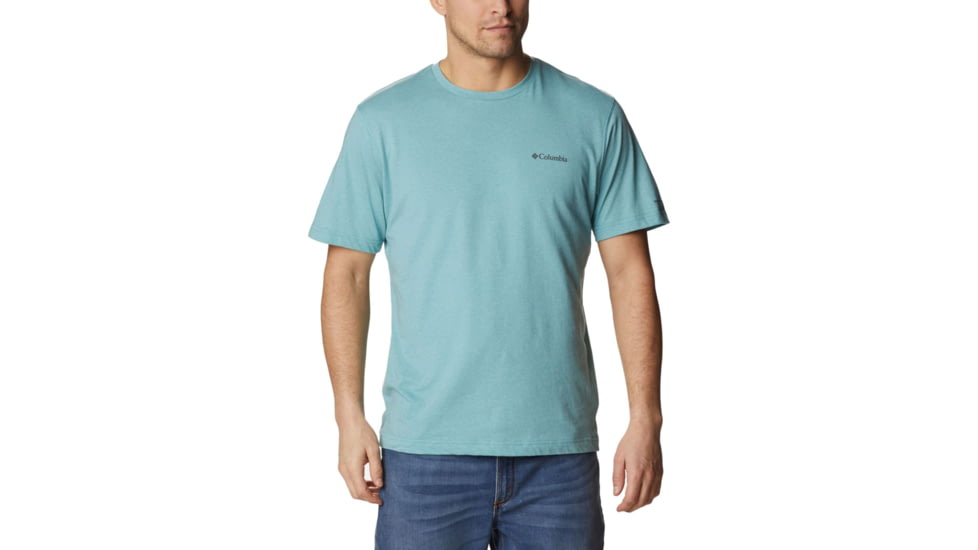 Columbia Thistletown Hills Short Sleeve Shirt - Mens, Shasta Heather, Extra Small, 1990751424Shasta HeatherXS