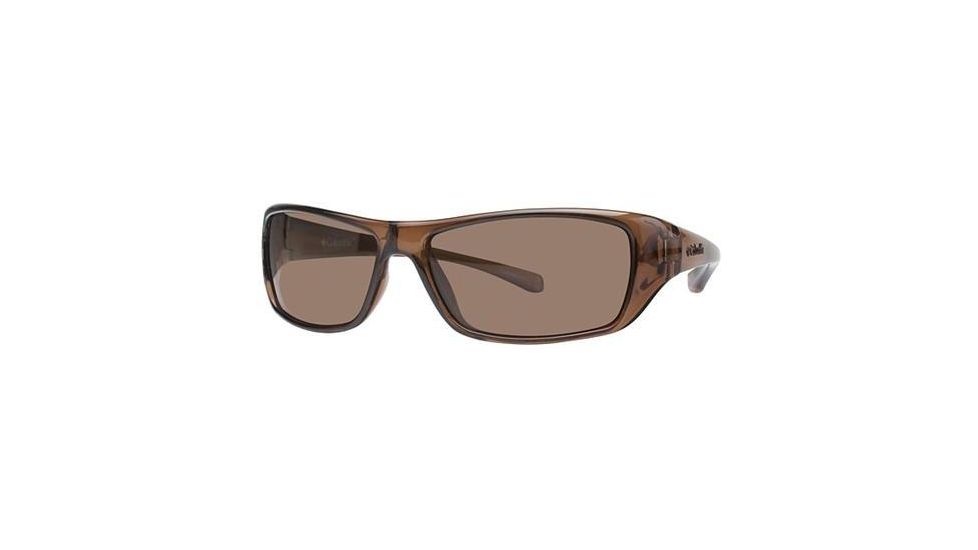 Columbia Thunderstorm Sunglasses - Frame Crystalline Brown, Lens Color Brown, Size 58/13mm CBTHUNDERSTRMPZ502