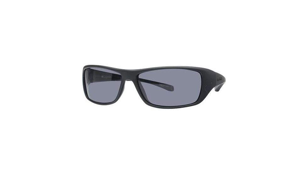 Columbia Thunderstorm Sunglasses - Frame Matte Black, Lens Color Smoke, Size 58/13mm CBTHUNDERSTRMPZ301