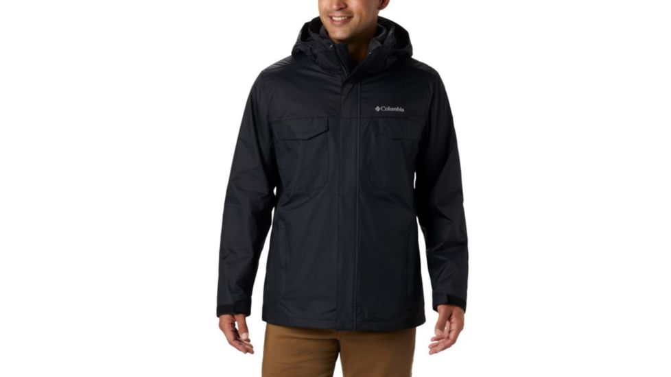 Columbia Timberline Triple I/C Jacket - Mens, Black, Extra Large, 1650661014-XL