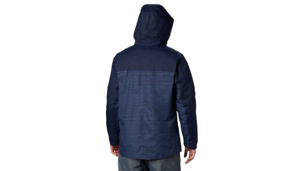 Columbia Timberline Triple I/C Jacket - Mens, Dark Mountain Tech Lines, Coll Navy, Medium, 1650661478-M