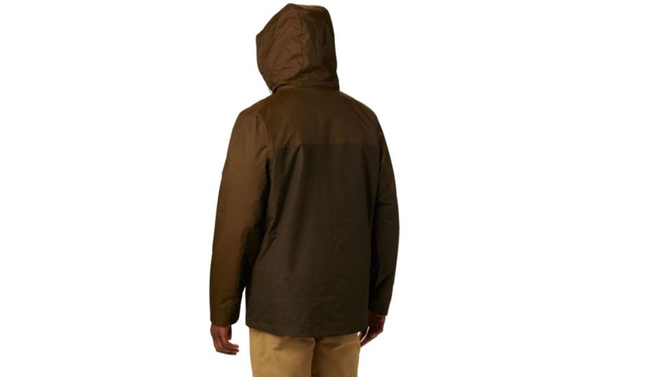 Columbia Timberline Triple I/C Jacket - Mens, Olive Green Tech Lines, Olive Green, Medium, 1650661319-M