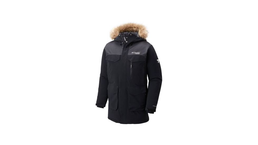 Columbia Titan Pass 780 TurboDown Parka - Mens, Black, 2XL, 1737301011-XXL
