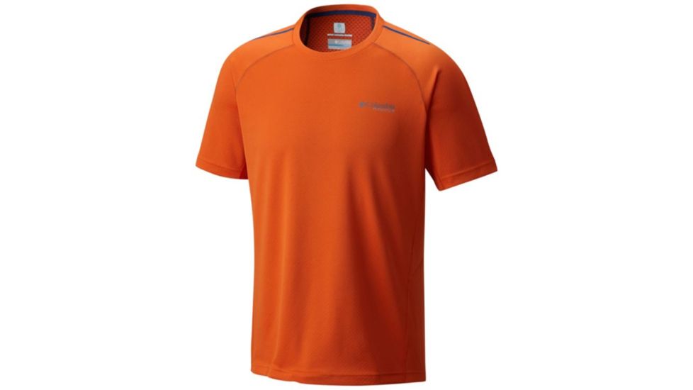 Columbia Titan Trail Short Sleeve Shirt - Mens, Heatwave, L 1768611805L
