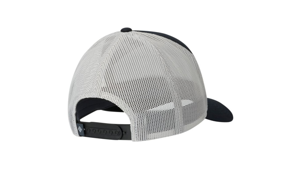Columbia Trail Evolution II Snap Back Hat - Unisex, Black, Cool Grey Patch, One Size, 1840151010-One Size
