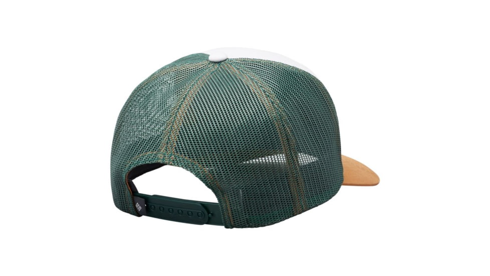 Columbia Trail Evolution II Snap Back Hat - Unisex, Cool Grey, Camel Brown Patch, One Size, 1840151020-One Size