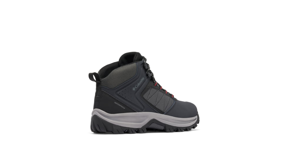 Columbia Transverse Hike Waterproof Shoes - Mens, Black/Mountain Red, 12, 2067401-010-12