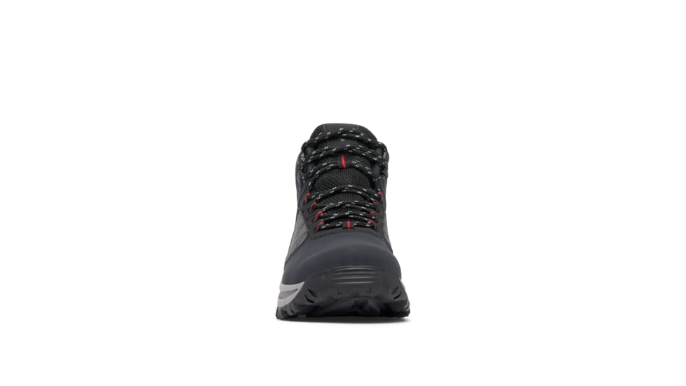 Columbia Transverse Hike Waterproof Shoes - Mens, Black/Mountain Red, 12, 2067401-010-12