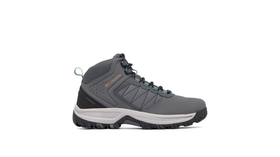 Columbia Transverse Hike Waterproof Shoes - Men's, Dark Grey/Cloudburst, 11, 2067401-089-11