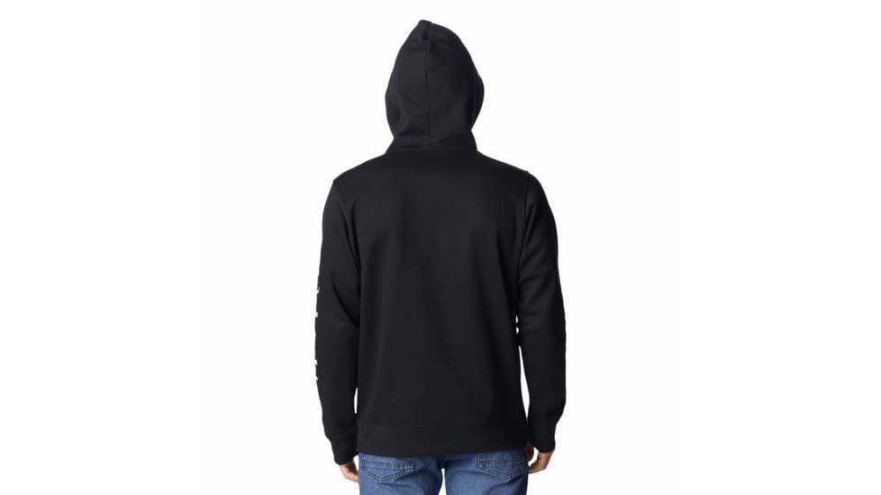 Columbia Trek Hoodie - Mens, Black/CSC Sleeve Logo, Extra Large, 19579s