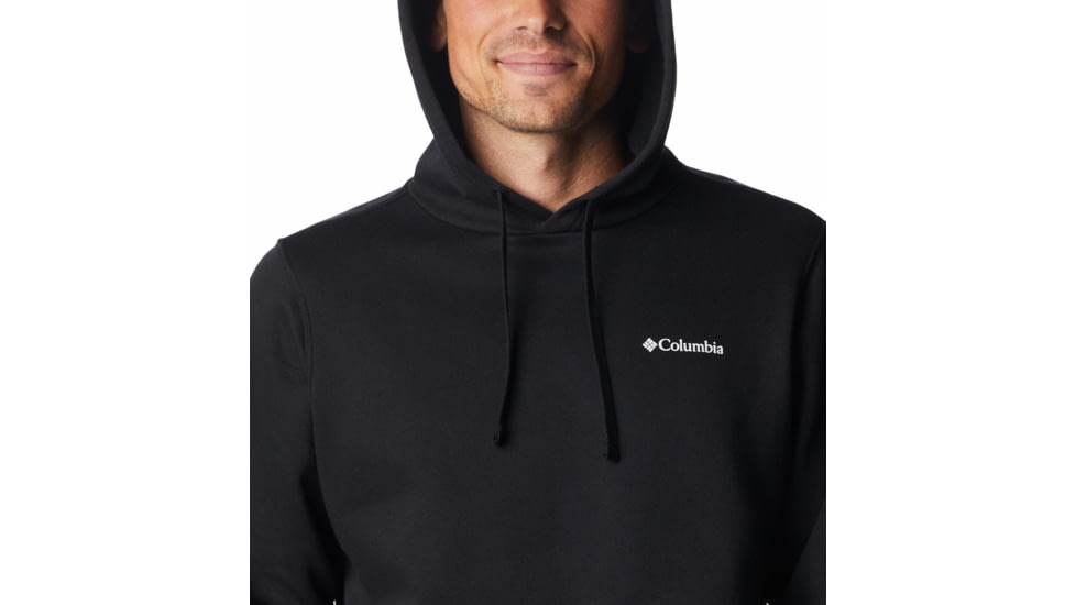 Columbia Trek Hoodie - Mens, Black/CSC Sleeve Logo, Extra Large, 19579s