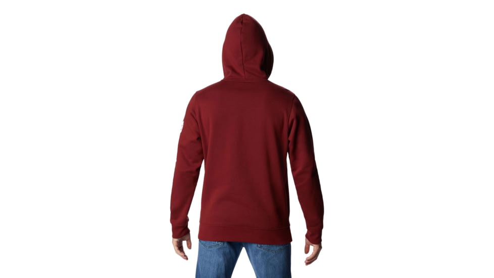 Columbia Trek Hoodie - Mens, Red Jasper/Csc Stacked Logo, Extra Large, 1957911665RdJprCCStckdLgXL